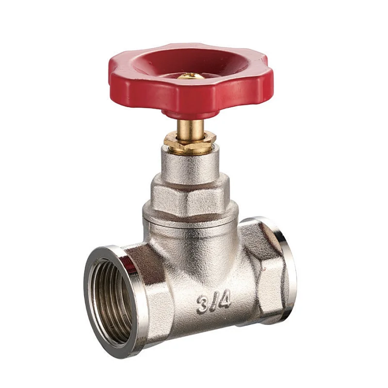 Stop Valve Nickel Plated