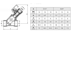 Y Filter with Mini Ball Valve