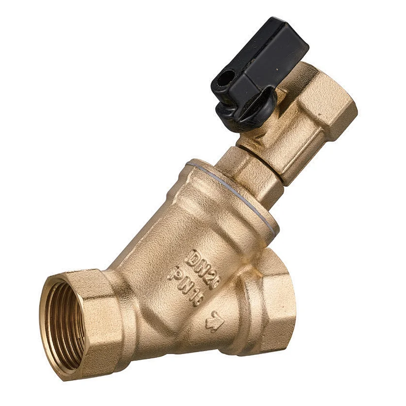 Y Filter with Mini Ball Valve