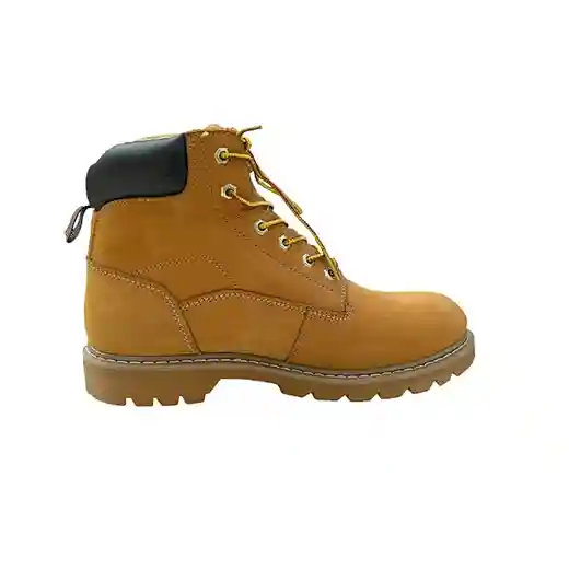 Nubuck leather rubber sole/Safety boots builders warehouse