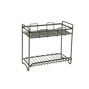 Dish Drainer Rack, Small Capacity Dish Drying Rack with Tray and Dish Drainer for Kitchen, Any Color Tray and Tool holder, Modern Design, 1 Layer, Simple Style