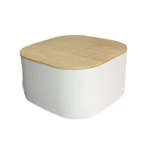 Bread bin, Biscuits Storage Box,  Bamboo Lid