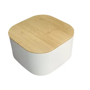 Bread bin, Biscuits Storage Box,  Bamboo Lid