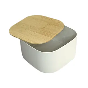 Bread bin, Biscuits Storage Box,  Bamboo Lid