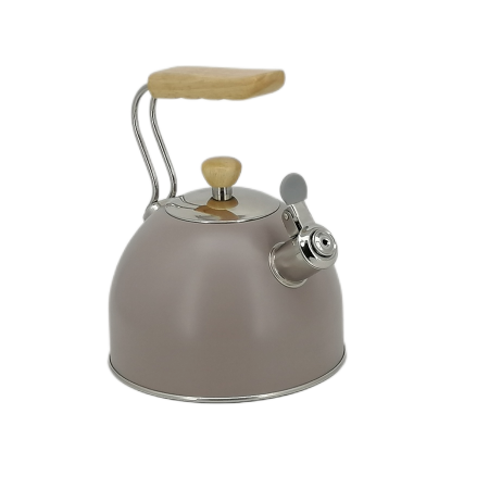 pretty whistling tea kettle