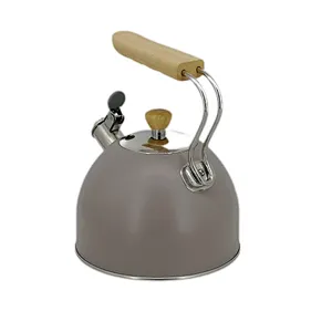 pretty whistling tea kettle