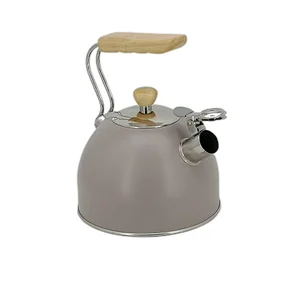 pretty whistling tea kettle