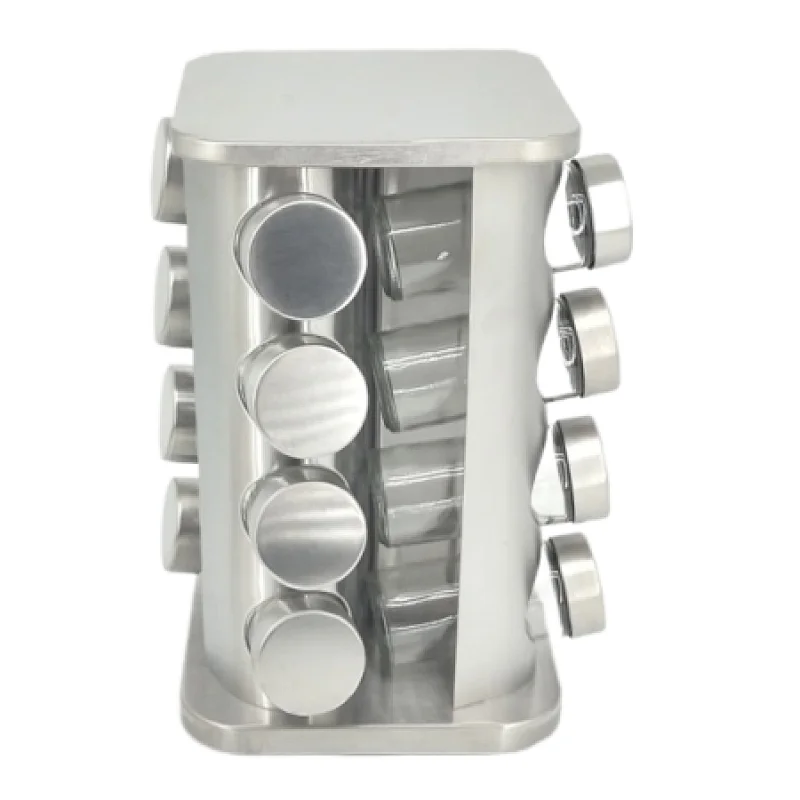 rotating spice jar set