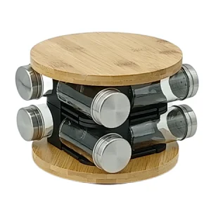 revolving spice jar set, revolving spice jar set 8pcs, revolving spice jar