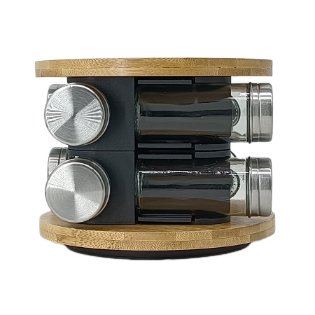 revolving spice jar set