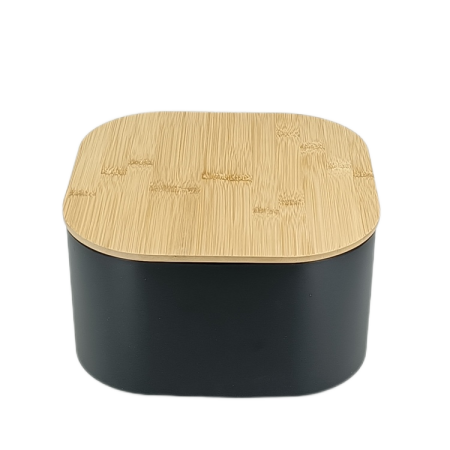 bread bin and chopping board