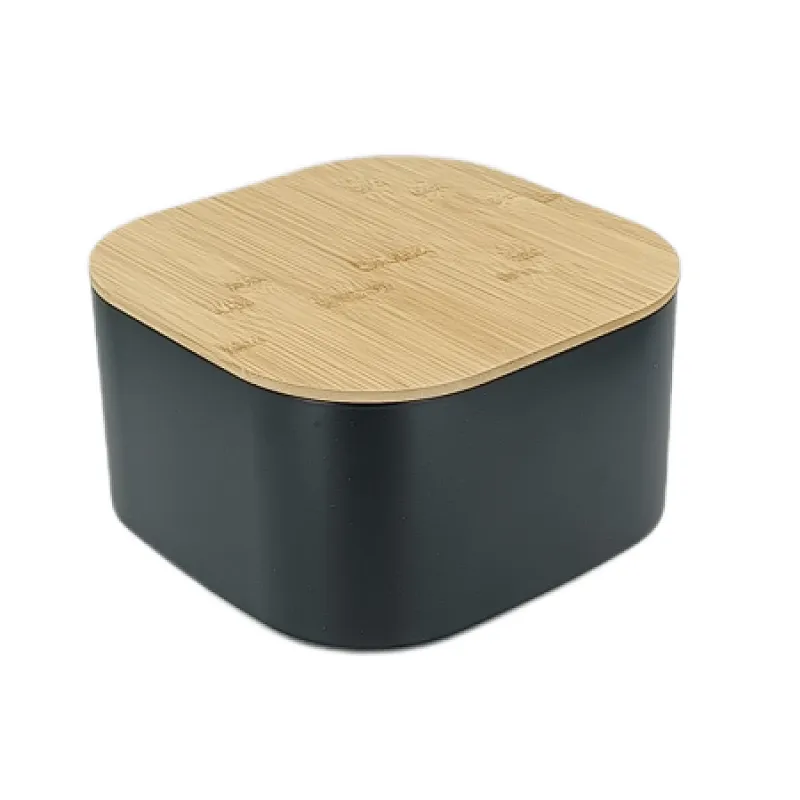 bread bin and chopping board