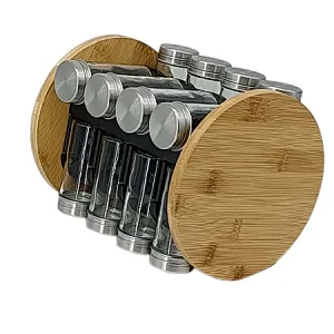 jar spice rack set, jar spice rack set 16pcs, spice rack set 16pcs