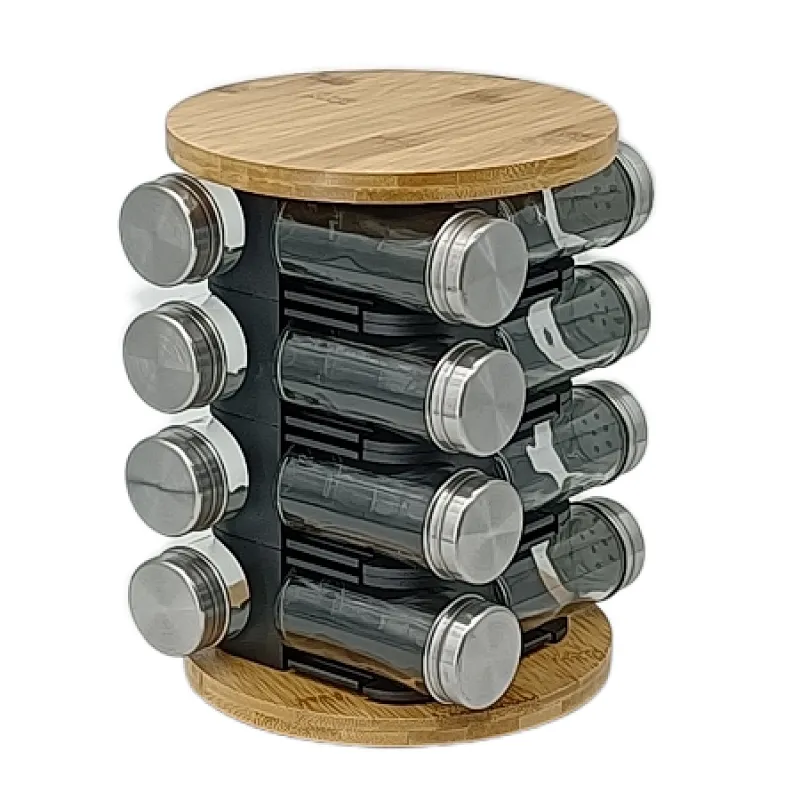 jar spice rack set