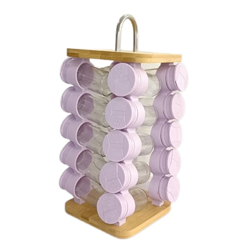 plastic spice container set