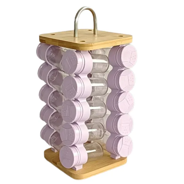 plastic spice container set