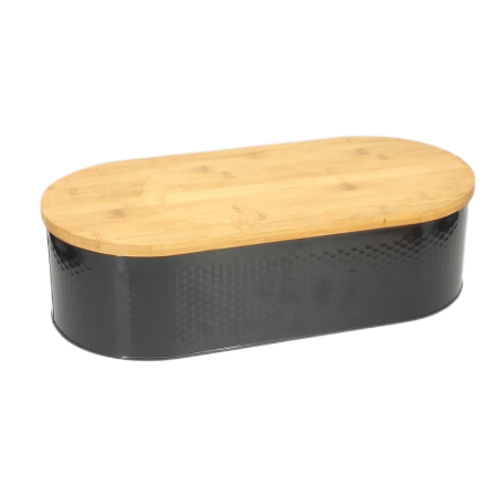 bread bin with chopping board lid