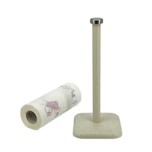 Kitchen Roll Holder, Paper Towel Holder, Paper Stand 2022, Carbon Steel, Rectangle, White Black Grey, Any Color