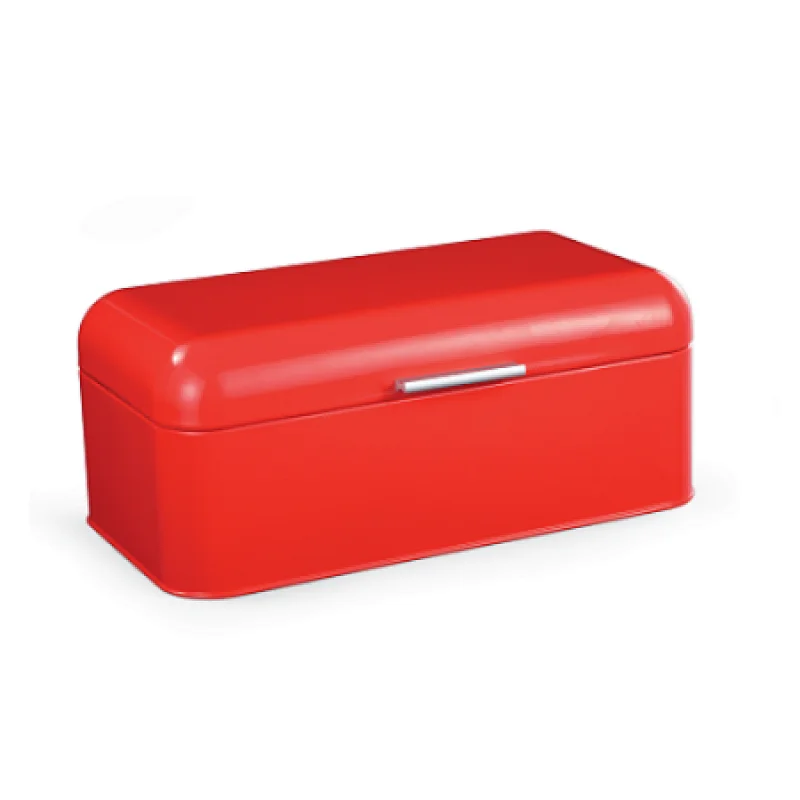 large metal bread bin