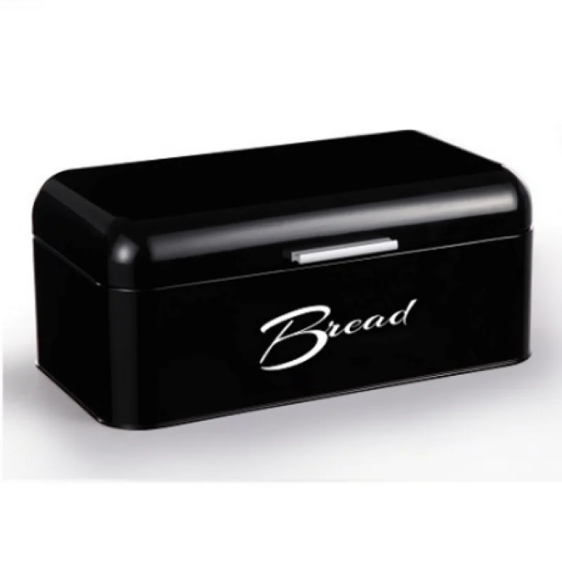 large metal bread bin