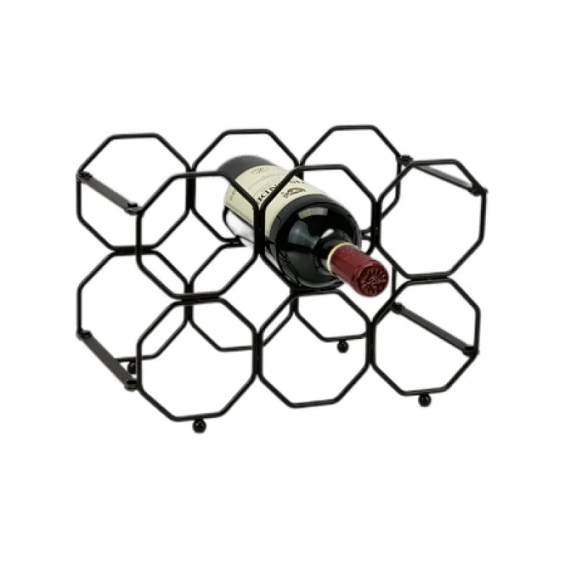wine shaped wine rack
