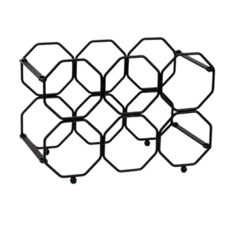 wine shaped wine rack