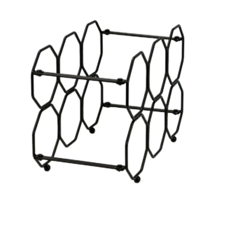 wine shaped wine rack