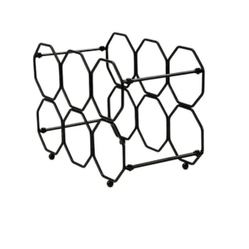 wine shaped wine rack
