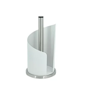 Kitchen Roll Holder, Paper Towel Holder, Paper Stand 2022, Carbon Steel, Circular, White Black Grey, Any Color