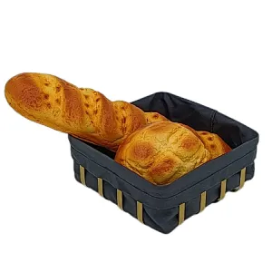 Metal with Fabric insert , Mondern Bread Basket