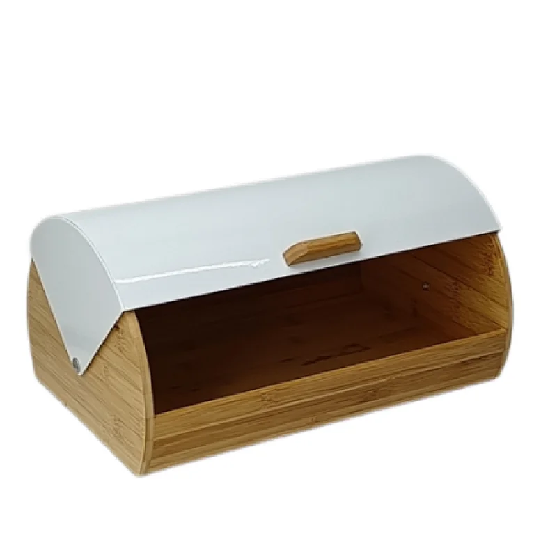 wooden bread bin the range