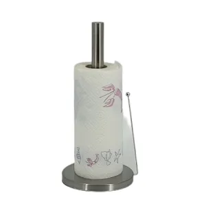 Kitchen Roll Holder, Paper Towel Holder, Paper Stand 2022, Carbon Steel, Circular, White Black Grey, Any Color
