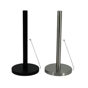 Kitchen Roll Holder, Paper Towel Holder, Paper Stand 2022, Carbon Steel, Circular, White Black Grey, Any Color