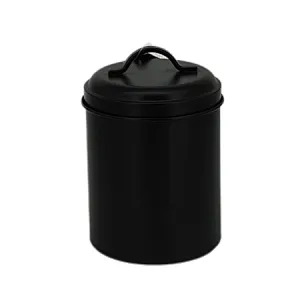 Kitchen Canisters , Airtight Metal Canister Set, Coffee, Sugar, Tea, Flour, Pasta Storage Containers, Kitchen Decor, Set of 3