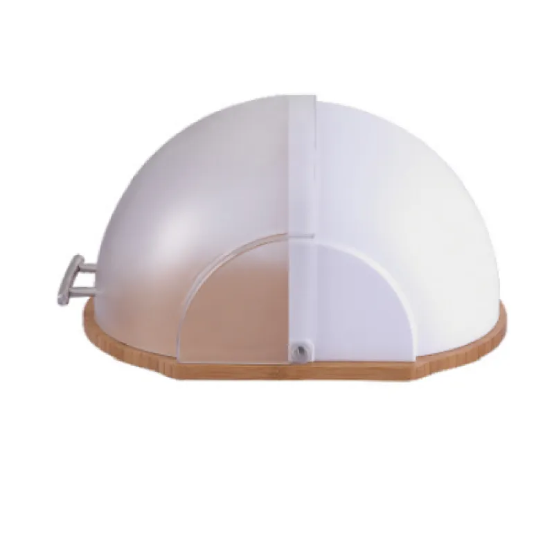 clear plastic bread box