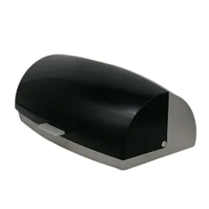 Barrel Shape American Style Customized Stainless Steel body Bread Bin , Color Coated, Diamond Decor