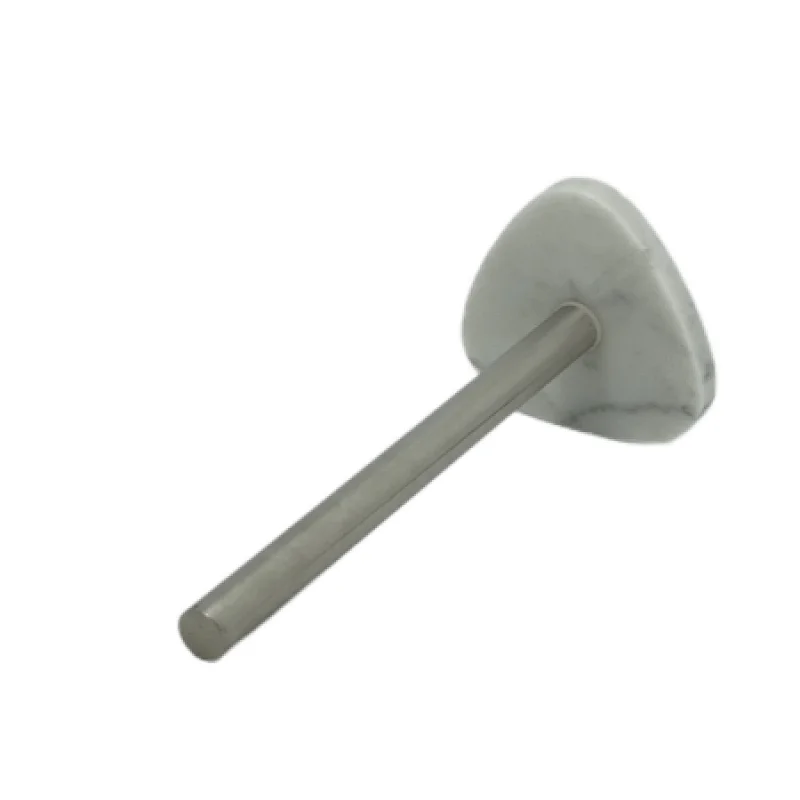 white marble kitchen roll holder