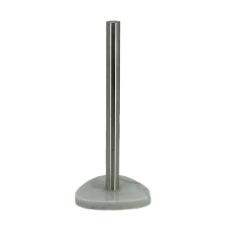 white marble kitchen roll holder