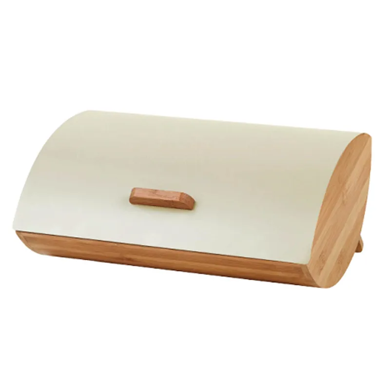 nordic oval bread bin with cutting board
