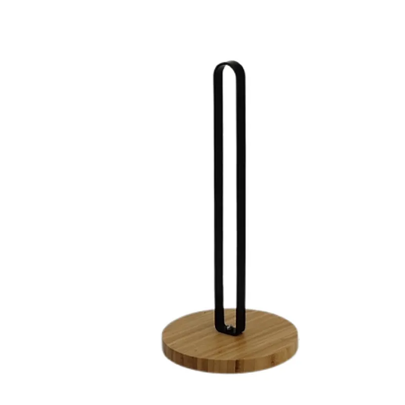 bamboo free standing roll holder