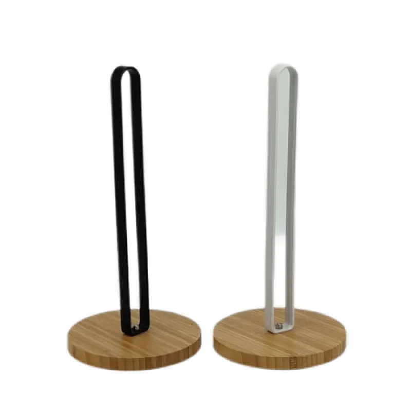bamboo free standing roll holder