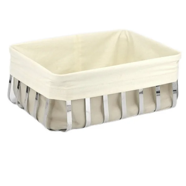 stainless steel bread basket