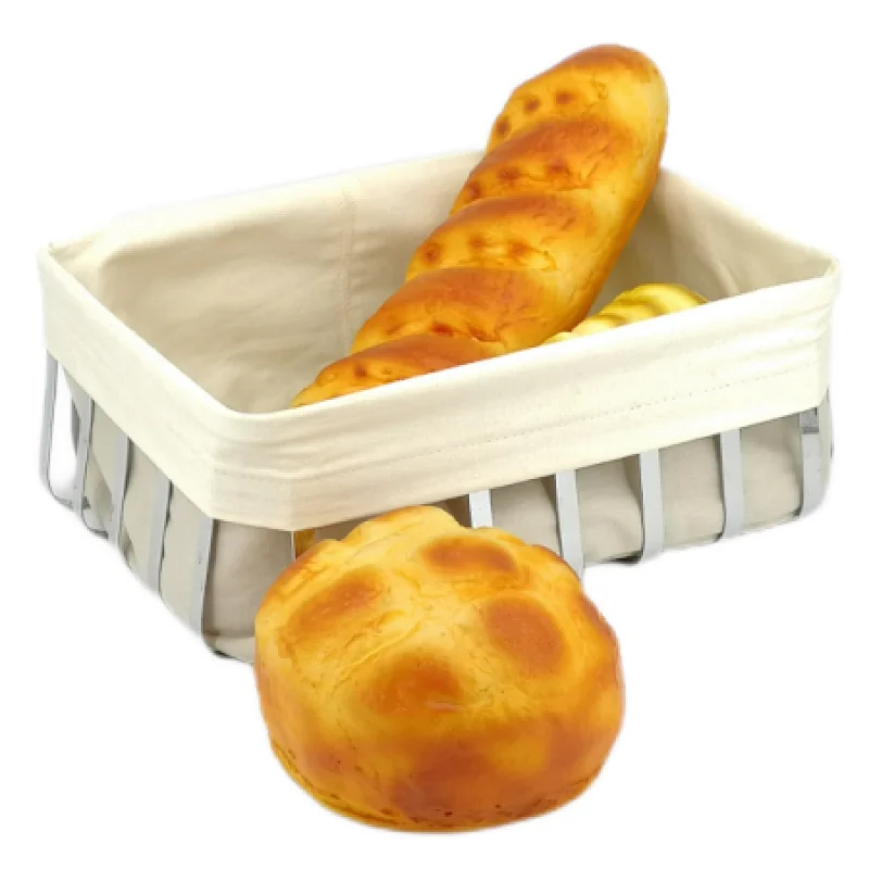 stainless steel bread basket