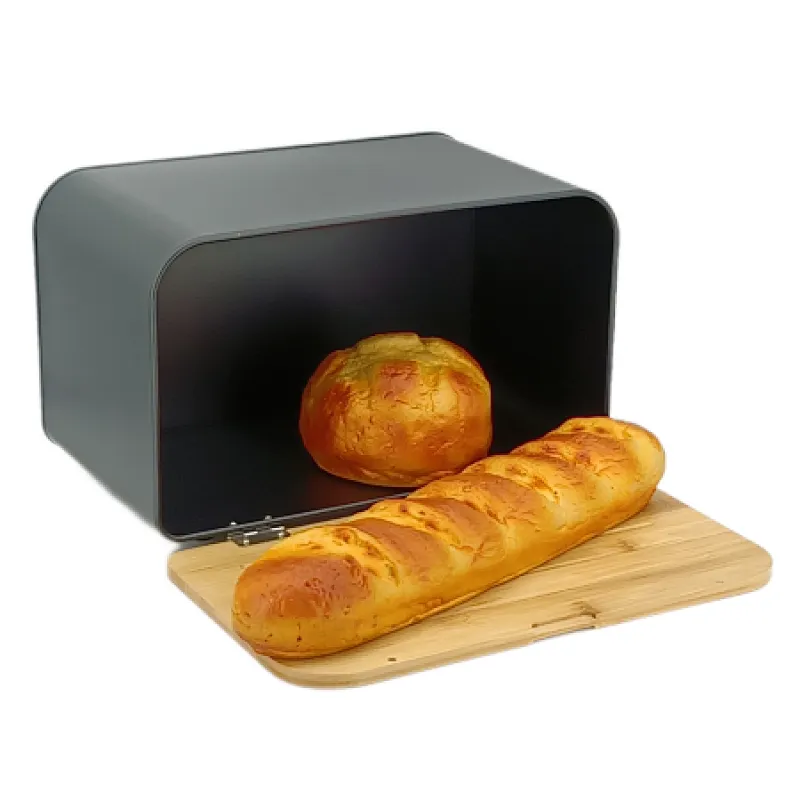 bread box cutting board lid