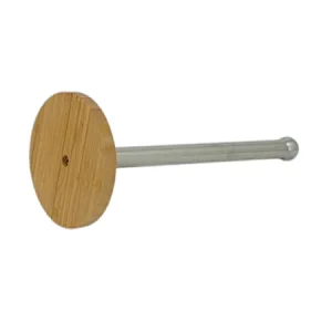 Kitchen Roll Holder, Paper Towel Holder, Paper Stand 2022, Stainless Steel, Bamboo, Circular
