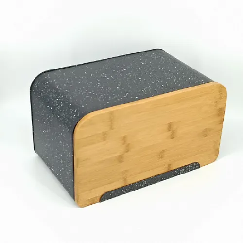 bread bin with cutting board lid