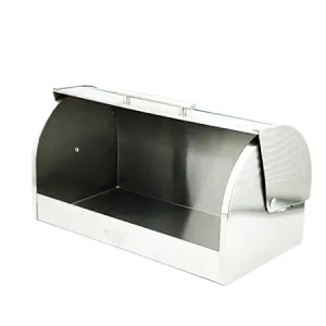 Glass Lid,  American Style Customized Powder Coated Metal Color Bread Bin