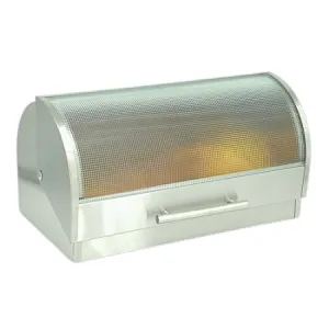 Glass Lid,  American Style Customized Powder Coated Metal Color Bread Bin