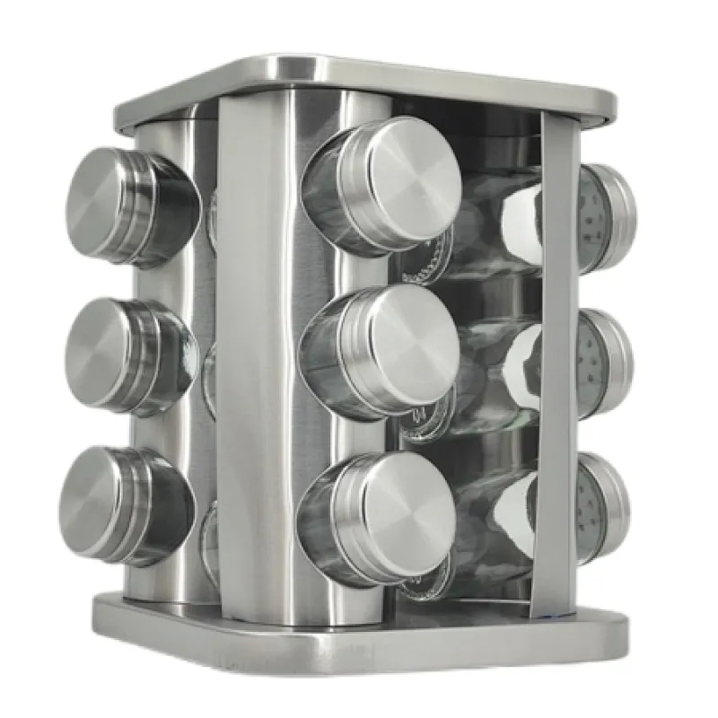 12 spice jar and rack set