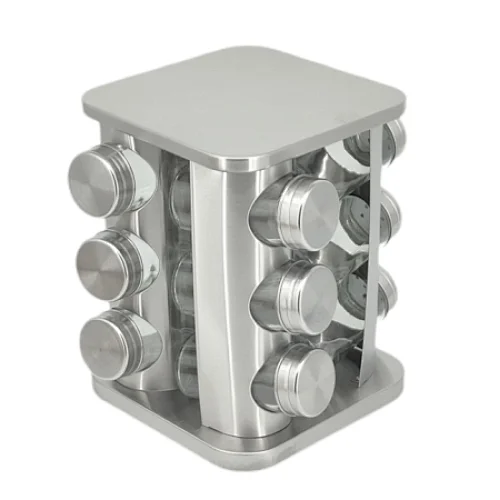 12 spice jar and rack set